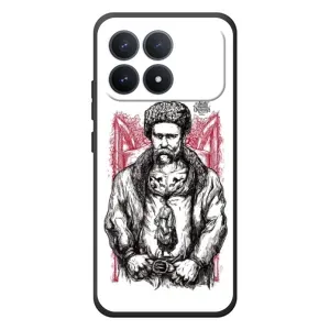 Чохли для Xiaomi Poco F8 Pro с принтом Тараса Шевченко (AlphaPrint) (Козак Шевченко)