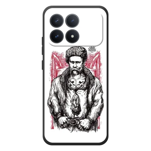 Чехол с принтом «Козак Шевченко» для Xiaomi Poco F8 Pro Чехол с принтом «Козак Шевченко» для Xiaomi Poco F8 Pro