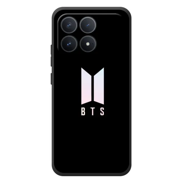 Чохол з принтом «Лого BTS» для Xiaomi Poco F8 Pro Чохол з принтом «Лого BTS» для Xiaomi Poco F8 Pro