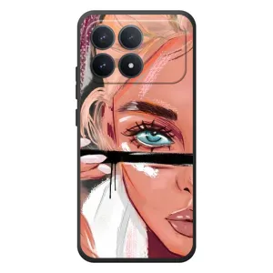 Чохол з друком для Xiaomi Poco F8 Pro - (Мода) (AlphaPrint) (Макіяж)