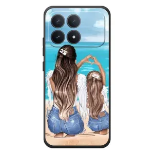Чохол з друком для Xiaomi Poco F8 Pro - (Мама з дитинкою) (AlphaPrint) (Мама з донькою)