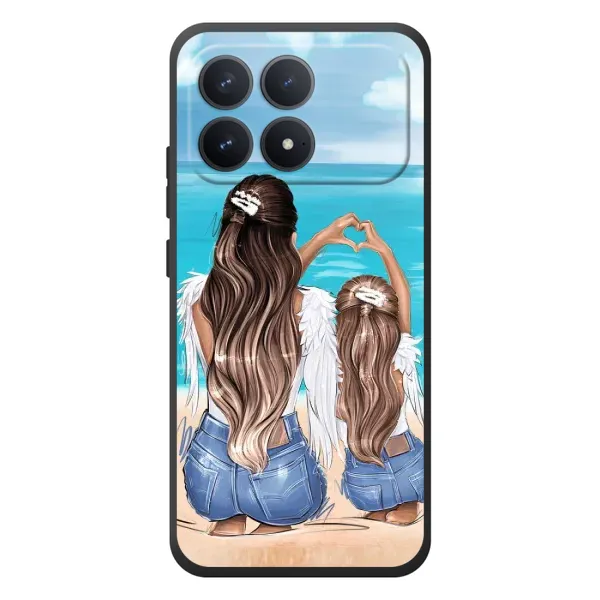 Чехол с принтом «Мама с доченькой» для Xiaomi Poco F8 Pro Чехол с принтом «Мама с доченькой» для Xiaomi Poco F8 Pro