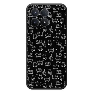 Чохол з принтом для Xiaomi Poco F8 Pro (AlphaPrint) Модні коти (Маленькі котики)