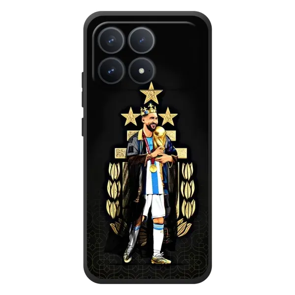 Чехол с принтом «Месси Король» для Xiaomi Poco F8 Pro Чехол с принтом «Месси Король» для Xiaomi Poco F8 Pro