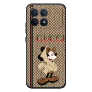 Чохли GUCCI для Шіаомі Поко Ф8 Про (AlphaPrint) (Mickey GUCCI)
