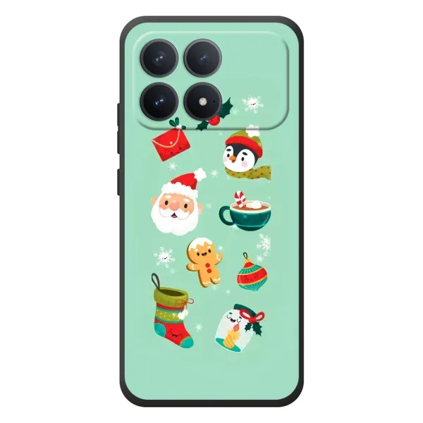 Чехол с принтом «Настроение НГ» для Xiaomi Poco F8 Pro Чехол с принтом «Настроение НГ» для Xiaomi Poco F8 Pro