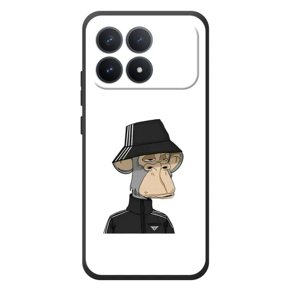 Чохол з принтом «мавпа NFT Adidas» для Xiaomi Poco F8 Pro