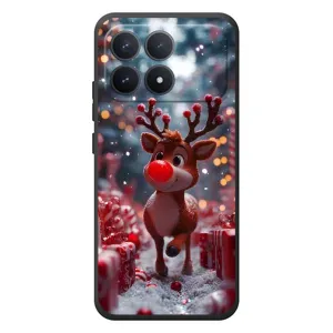 Яскравий чохол для Xiaomi Poco F8 Pro з Зимові Оленята (Олень серед подарунків)
