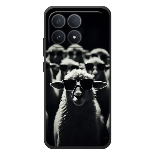 Чехол с принтом «Овечка в очках» для Xiaomi Poco F8 Pro Чехол с принтом «Овечка в очках» для Xiaomi Poco F8 Pro