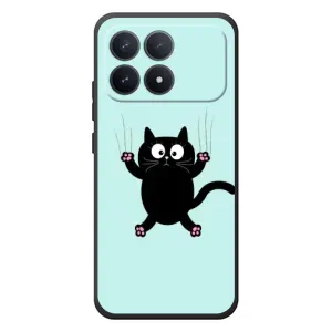 Чохол з принтом для Xiaomi Poco F8 Pro (AlphaPrint) Модні коти (Падаючий кіт)