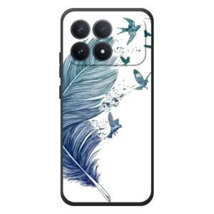 Чехол с принтом «Перышко» для Xiaomi Poco F8 Pro