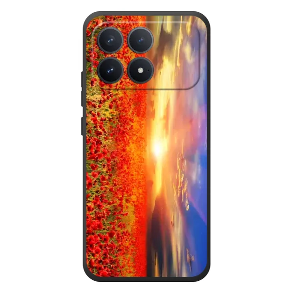 Чехол с принтом «Поле тюльпанов» для Xiaomi Poco F8 Pro Чехол с принтом «Поле тюльпанов» для Xiaomi Poco F8 Pro
