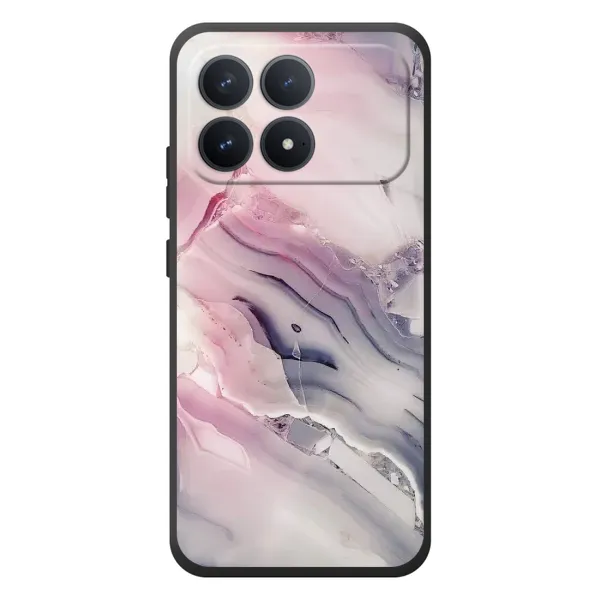 Чехол с принтом «Пурпурный Мрамор» для Xiaomi Poco F8 Pro Чехол с принтом «Пурпурный Мрамор» для Xiaomi Poco F8 Pro