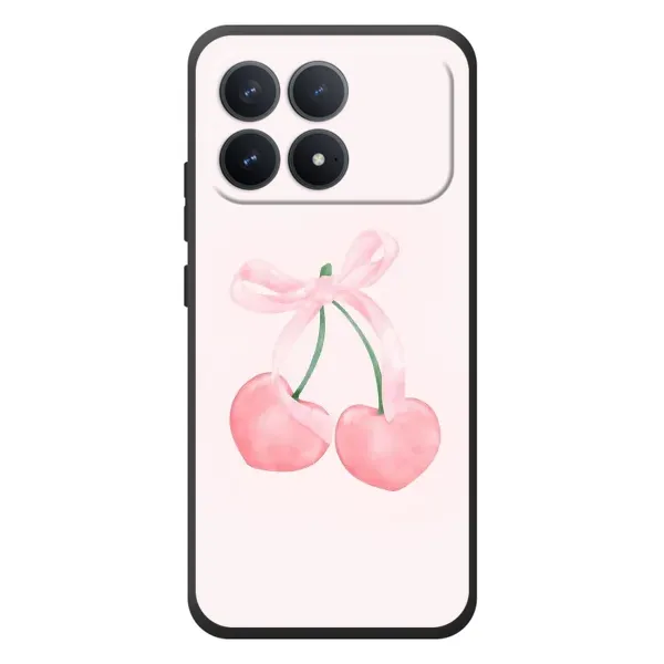 Чехол с принтом «Розовые вишни» для Xiaomi Poco F8 Pro