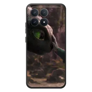 Чохол як приборкати дракона на Xiaomi Poco F8 Pro (Сцена з драконом)