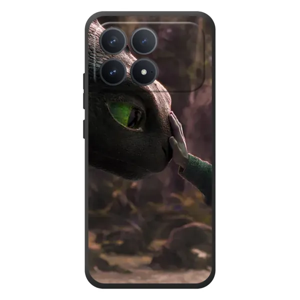 Чехол с принтом «Сцена с драконом» для Xiaomi Poco F8 Pro