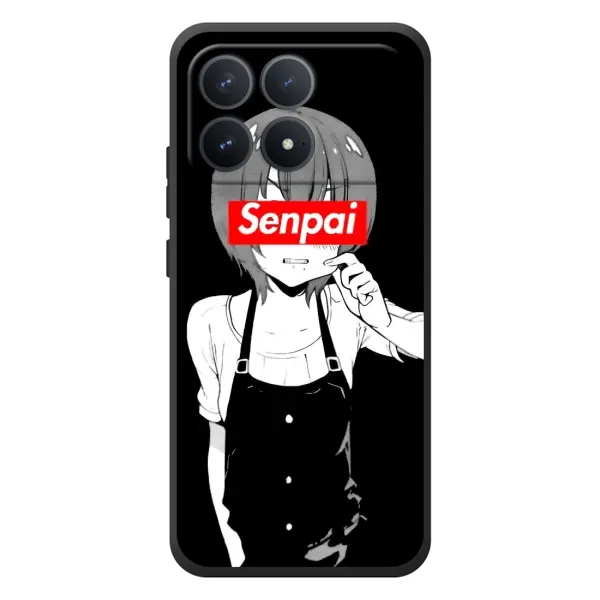 Чохол з принтом «Senpai» для Xiaomi Poco F8 Pro Чохол з принтом «Senpai» для Xiaomi Poco F8 Pro