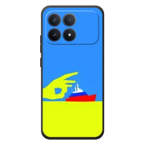 Чехол с принтом «Щелбан кораблю» для Xiaomi Poco F8 Pro