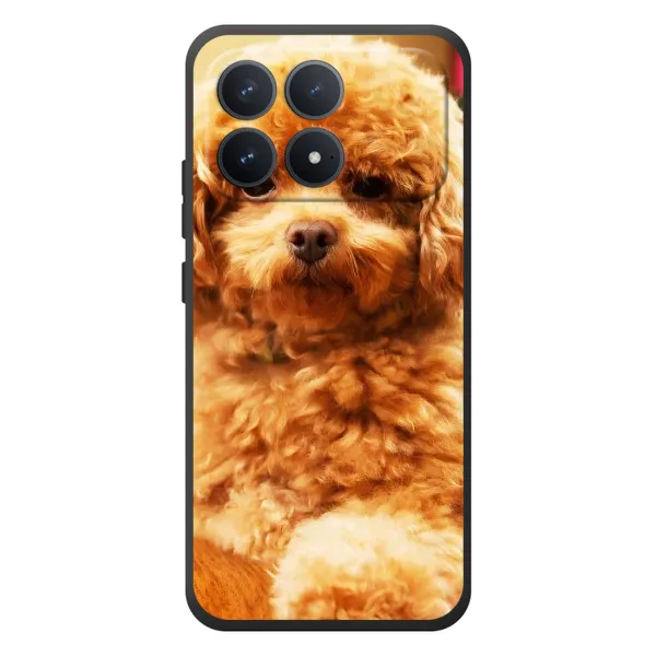Чехол с принтом «Щенок Бишон» для Xiaomi Poco F8 Pro Чехол с принтом «Щенок Бишон» для Xiaomi Poco F8 Pro