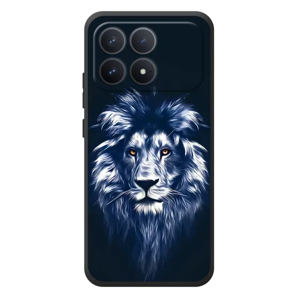 Чехол с принтом «Синий Лев» для Xiaomi Poco F8 Pro Чехол с принтом «Синий Лев» для Xiaomi Poco F8 Pro