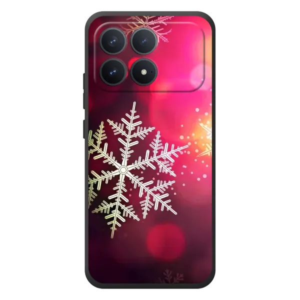 Чехол с принтом «Снежинка» для Xiaomi Poco F8 Pro Чехол с принтом «Снежинка» для Xiaomi Poco F8 Pro