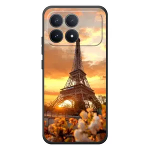 Чохол Ейфелева Вежа Xiaomi Poco F8 Pro - (AlphaPrint) (Сонячня вежа)