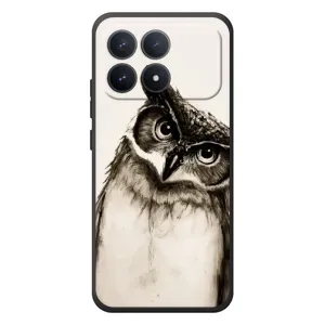 Чохол з пташками на Xiaomi Poco F8 Pro (VPrint) (Сова)
