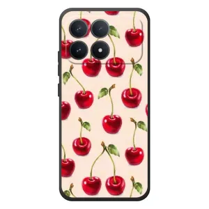 Чохли з фруктами для Xiaomi Poco F8 Pro (VPrint) (Черешня)
