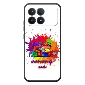 Чехол Амонг Ас для Xiaomi Poco F8 Pro (AlphaPrint) (Яркий АмонгАс)