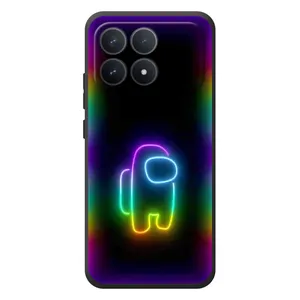 Чехол Амонг Ас для Xiaomi Poco F8 Pro (AlphaPrint) (Яркий скин)
