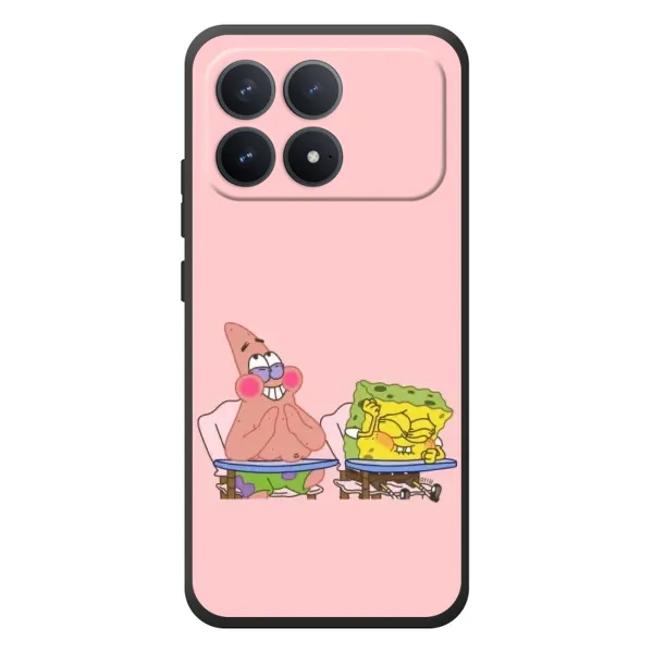 Чохол з принтом «За партою» для Xiaomi Poco F8 Pro