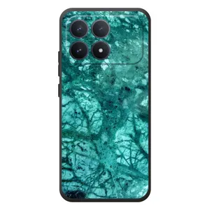 Мраморний чехол на Xiaomi Poco F8 Pro (VPrint) (Зелений мрамор)