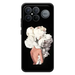 Чехлы (ART) Цветы на Xiaomi Poco F8 Ultra (VPrint) (Білі квіти)
