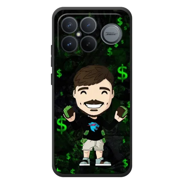 Чохол з принтом «Блогер Beast» для Xiaomi Poco F8 Ultra