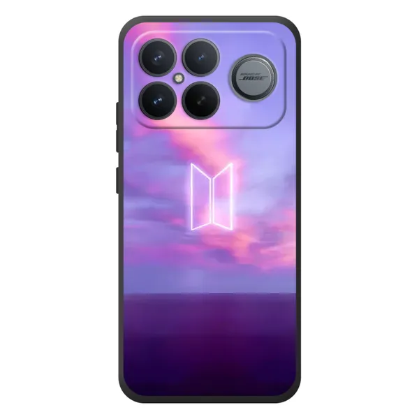 Чехол с принтом «BTS логотип» для Xiaomi Poco F8 Ultra Чехол с принтом «BTS логотип» для Xiaomi Poco F8 Ultra