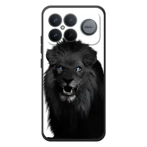 Чехол с принтом «Черный ЛЕВ» для Xiaomi Poco F8 Ultra