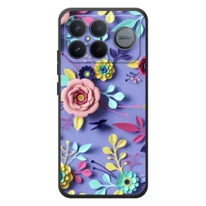 Чохли з квітами для Xiaomi Poco F8 Ultra (VPrint) (Дизайн квітів)
