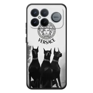 Чехлы VERSACE для :Xiaomi Поко F8 Ультра (PREMIUMPrint) (Доберман Версаче)