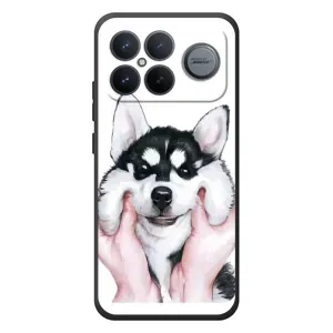 Чехол с принтом «Довольный Хаски» для Xiaomi Poco F8 Ultra