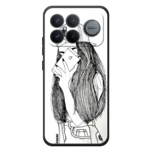 Чохол з друком для Xiaomi Poco F8 Ultra - (Мода) (AlphaPrint) (Фото дівчини)