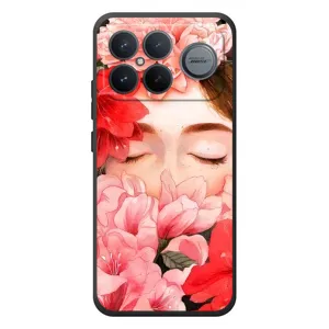 Чехлы (ART) Цветы на Xiaomi Poco F8 Ultra (VPrint) (Очі в квітах)