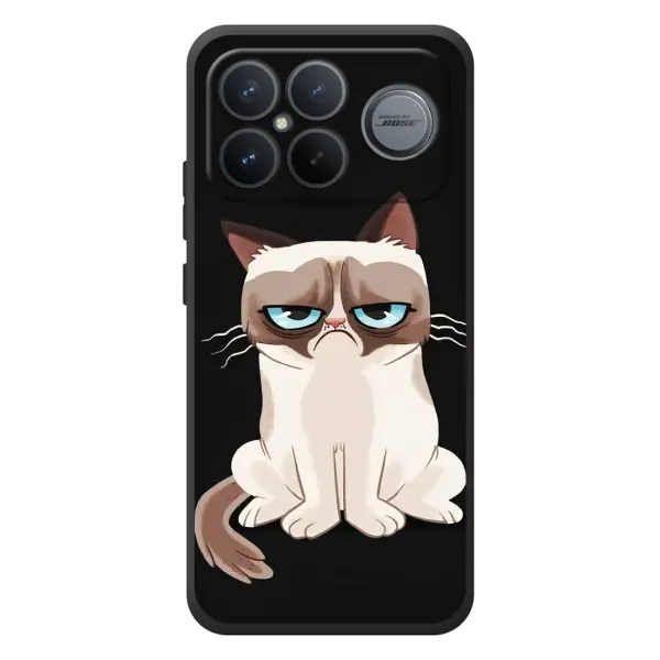 Чехол с принтом «Грустный кот» для Xiaomi Poco F8 Ultra