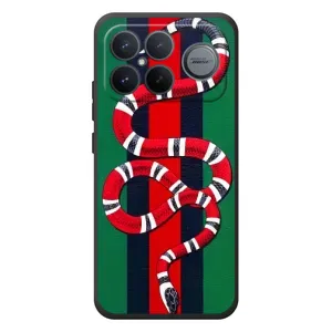 Чехлы ГУЧЧИ для :Xiaomi Поко F8 Ультра (AlphaPrint) (Gucci змия)
