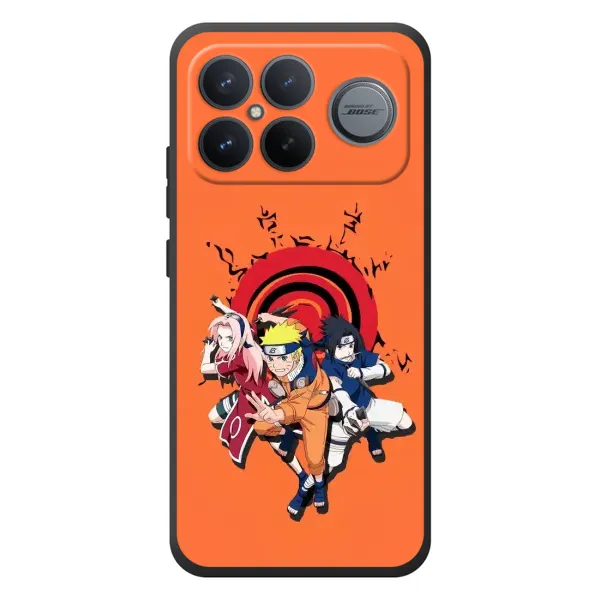 Чехол с принтом «команда Наруто» для Xiaomi Poco F8 Ultra