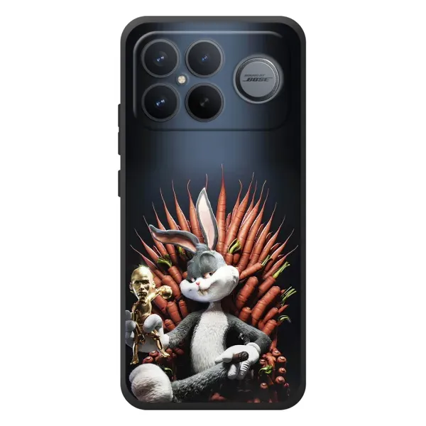 Чехол с принтом «Король Кролик» для Xiaomi Poco F8 Ultra