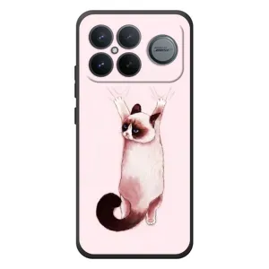 Чехол на :Xiaomi Поко F8 Ультра с Котами (VPrint) (Котик падает)