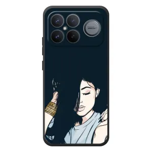 Чохол з друком для Xiaomi Poco F8 Ultra - (Мода) (AlphaPrint) (Гарна дівчина)