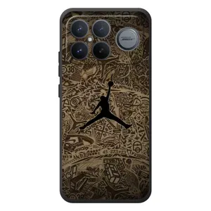 Чехлы для Xiaomi Poco F8 Ultra - с картинкой JORDAN (AlphaPrint) (Logo Jordan)