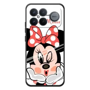 Эксклюзивный чехол для Xiaomi Poco F8 Ultra (AlphaPrint - Мультяшные) (Маус Минни)