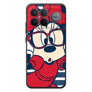 Эксклюзивный чехол для Xiaomi Poco F8 Ultra (AlphaPrint - Мультяшные) (Маус в очках)